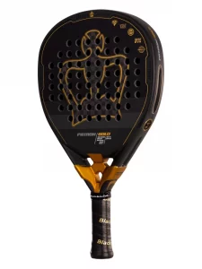 Home: Best Padel Rackets 39 BlackCrown Patron Gold