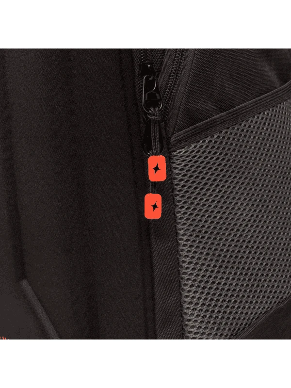Usaplayspadel Starvie backpack hard eva black 2026 side c Starvie Backpack Hard EVA Black 2026 – Official USA Distributor – UsaPlaysPadel Dallas